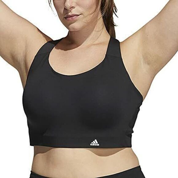 adidas GP6780 Women's Size 36B Black Ultimate Training Padded Sports Bra $65+ - Picture 1 of 5